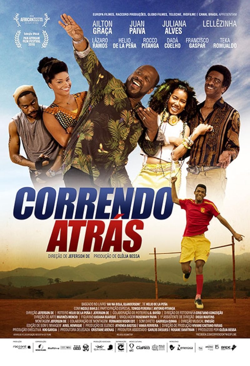 Cartaz do filme Correndo Atrás, de Jeferson De