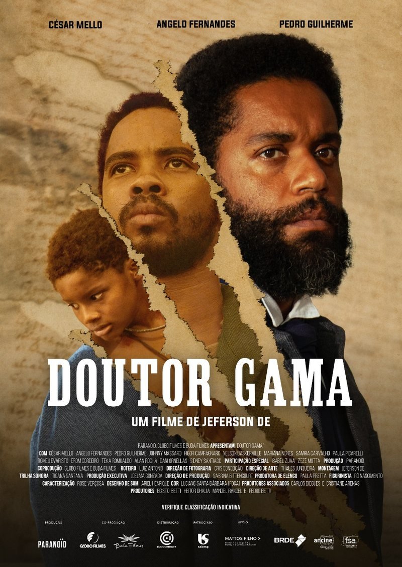 Cartaz do filme Doutor Gama, de Jeferson De