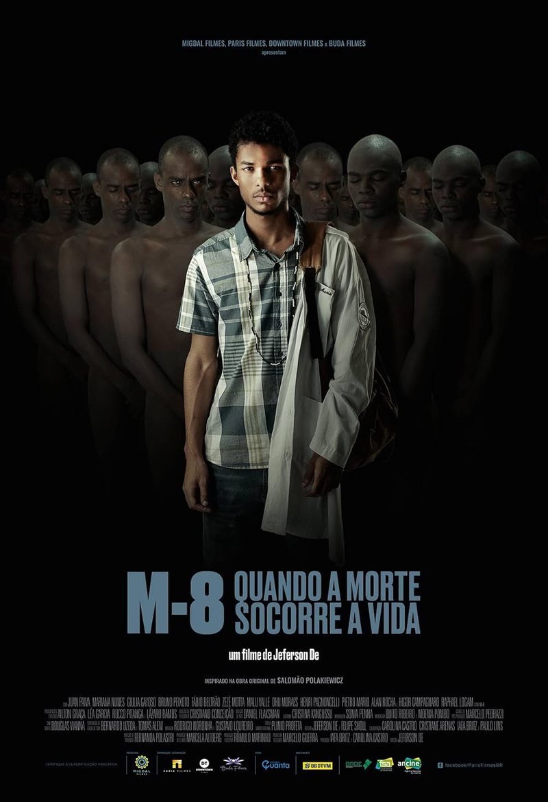 Cartaz do filme M-8: Quando a Morte Socorre a Vida, de Jeferson De