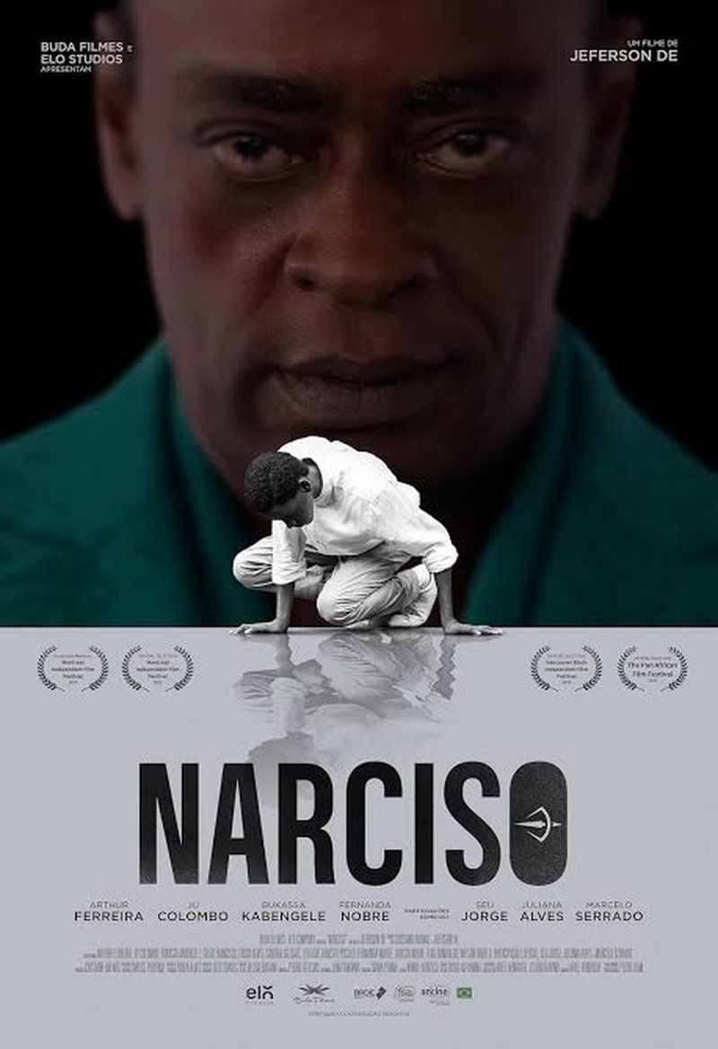 Cartaz do filme Narciso, de Jeferson De