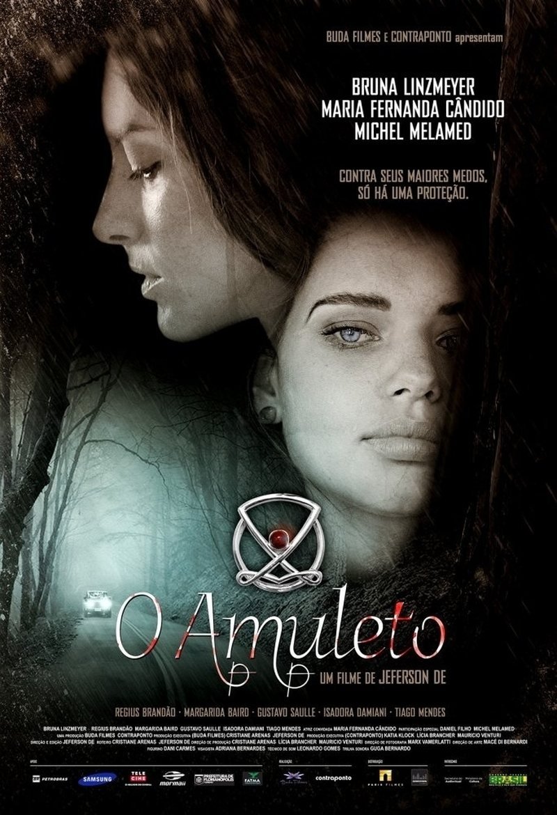 Cartaz do filme O Amuleto, de Jeferson De